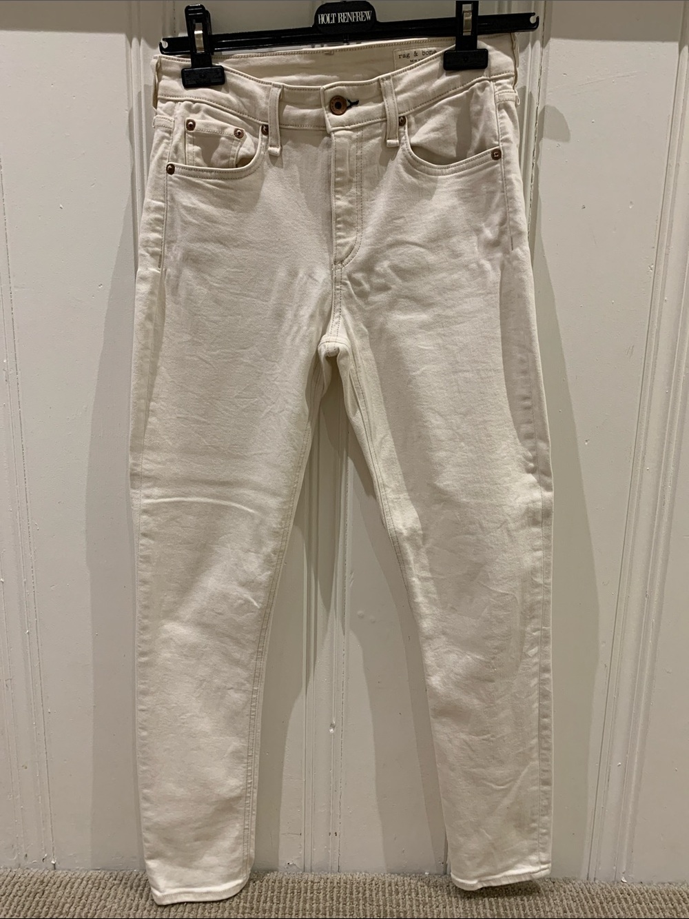 Rag & Bone Mid-Rise Ankle Skinny Jeans
